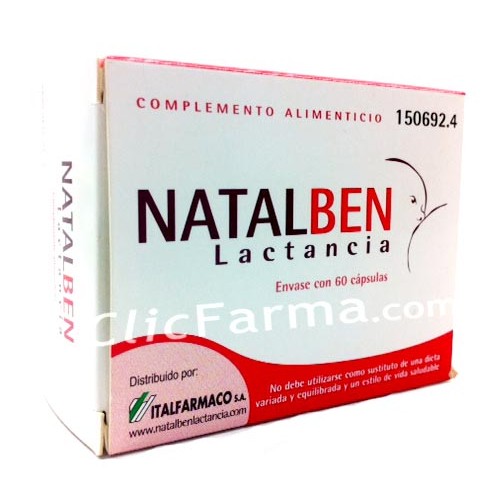Natalben Lactancia (60 cápsulas)